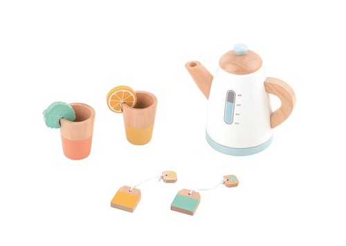 Wooden toy kettle kitchen - kettle,