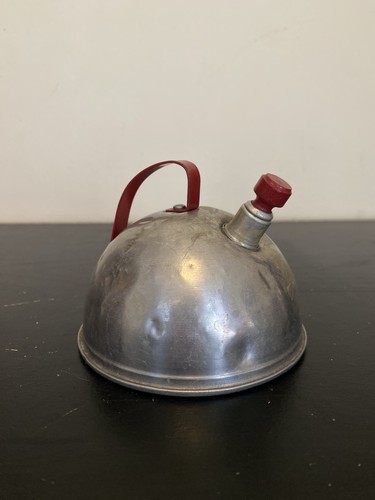 Vintage aluminum metal child - aluminum,