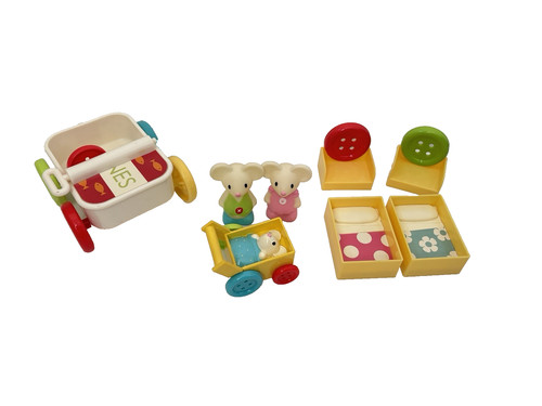 Elc happyland mice figures - happyland,