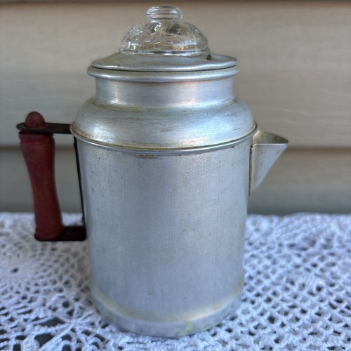 Vintage toy coffee kettle - coffee,